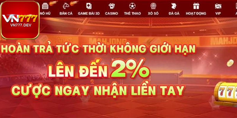 VN777 là một sòng bạc trực tuyến chất lượng